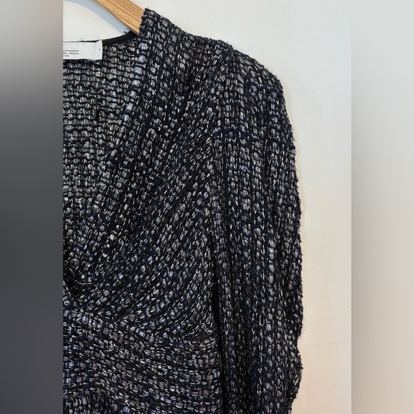 IRO PARIS Guarda Cropped Metallic Bouclé Top, 
Size : small Waist - Picture 9 of 16